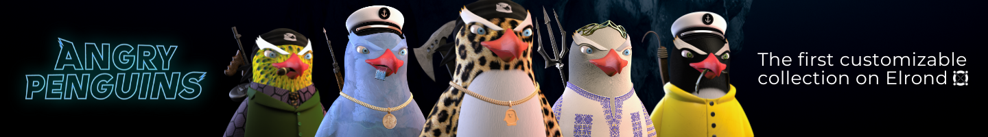 Profile banner of collection AngryPenguins