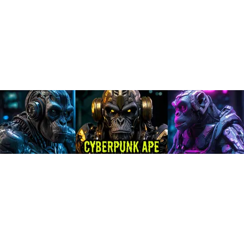 Profile banner of collection Cyberpunk Ape