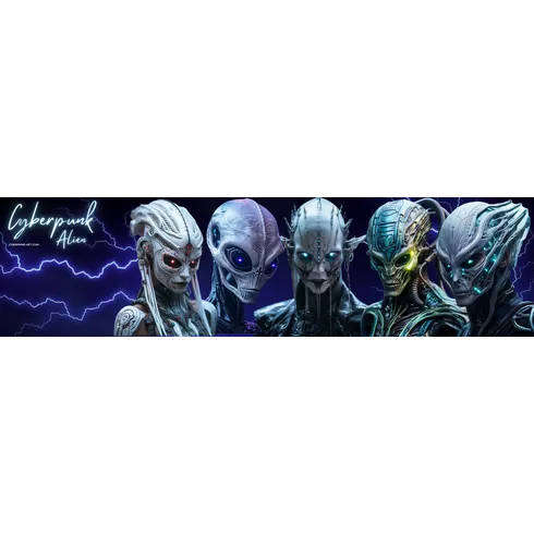 Profile banner of collection Cyberpunk Alien