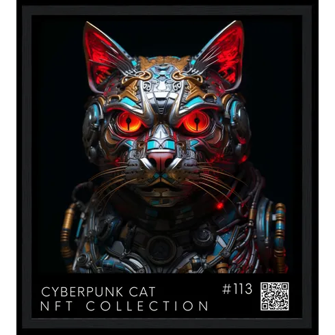 Picture of Collectible Cyberpunk Cat #4