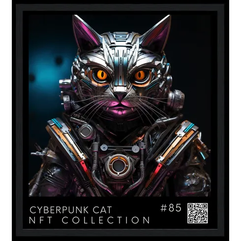 Picture of Collectible Cyberpunk Cat #11