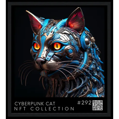 Picture of Collectible Cyberpunk Cat #15
