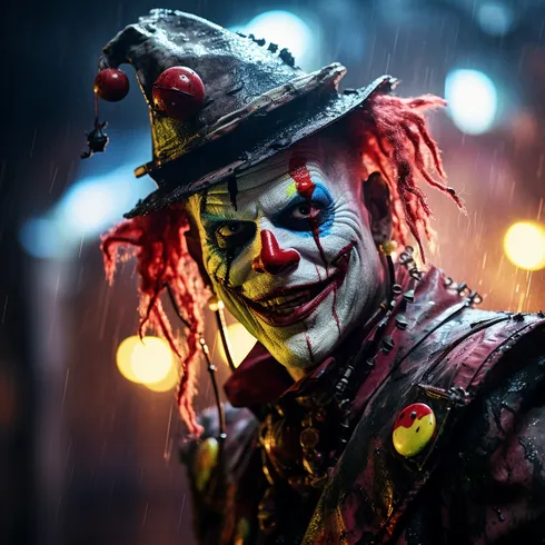 Picture of Collectible Cyberpunk Clown #18