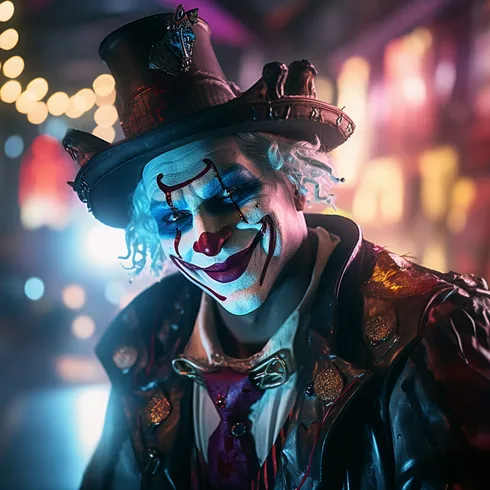 Picture of Collectible Cyberpunk Clown #30