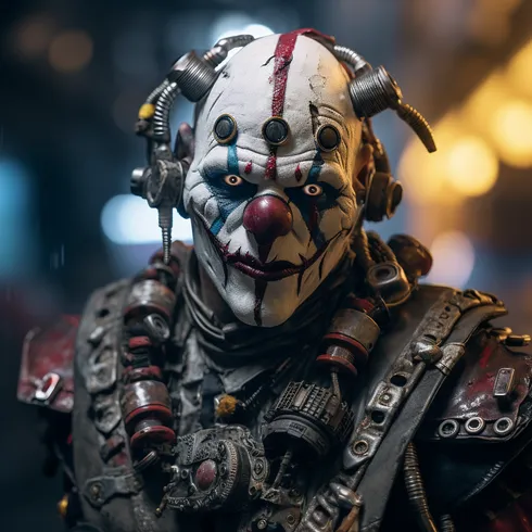 Picture of Collectible Cyberpunk Clown #33