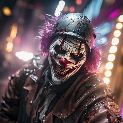 Picture of Collectible Cyberpunk Clown #49