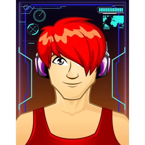 Picture of Collectible Cyber Gamer #336
