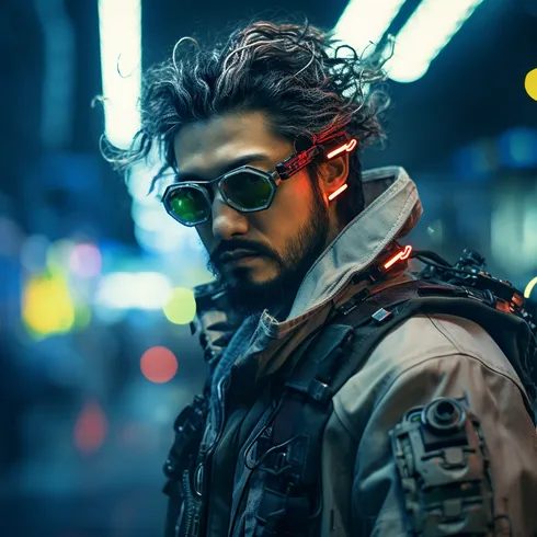 Picture of Collectible Cyberpunk Personality #23