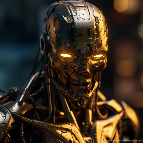 Picture of Collectible Cyberpunk Robot #149