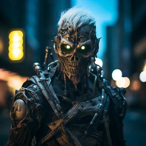 Picture of Collectible Cyberpunk Zombie #27