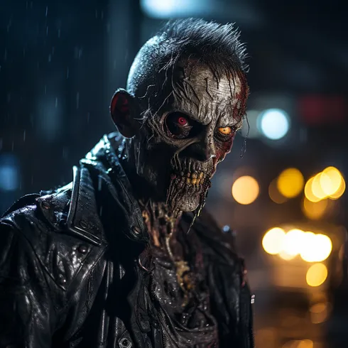 Picture of Collectible Cyberpunk Zombie #33