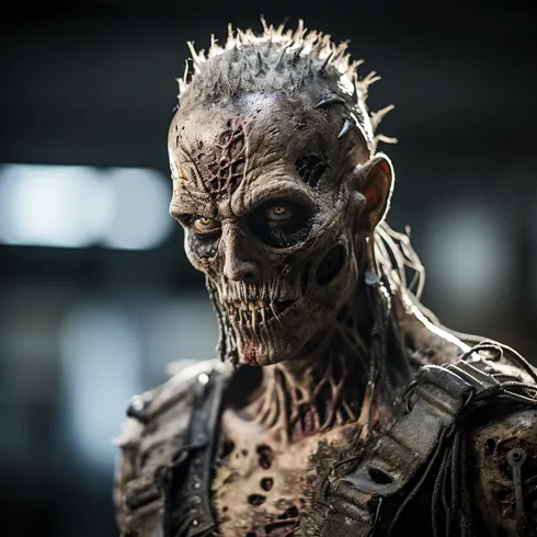 Picture of Collectible Cyberpunk Zombie #37