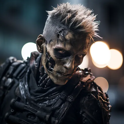 Picture of Collectible Cyberpunk Zombie #40