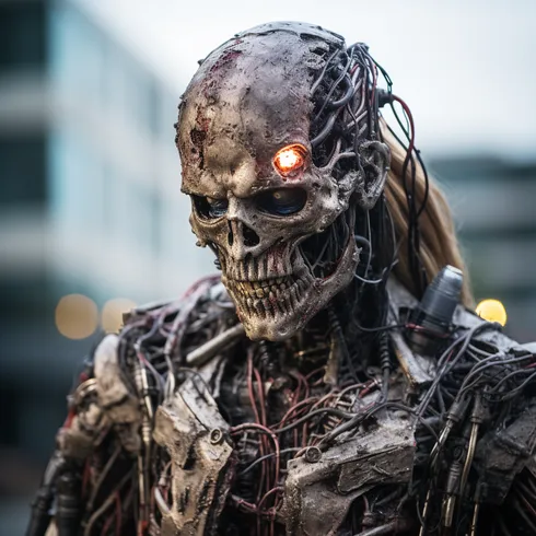 Picture of Collectible Cyberpunk Zombie #41
