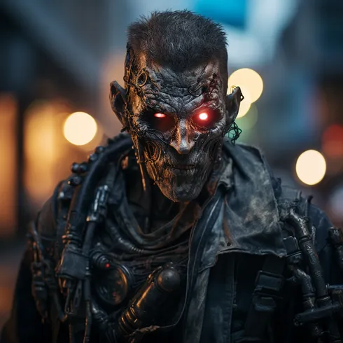 Picture of Collectible Cyberpunk Zombie #43