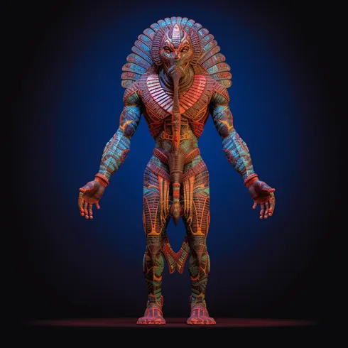 Picture of Collectible Egypt Alien #373