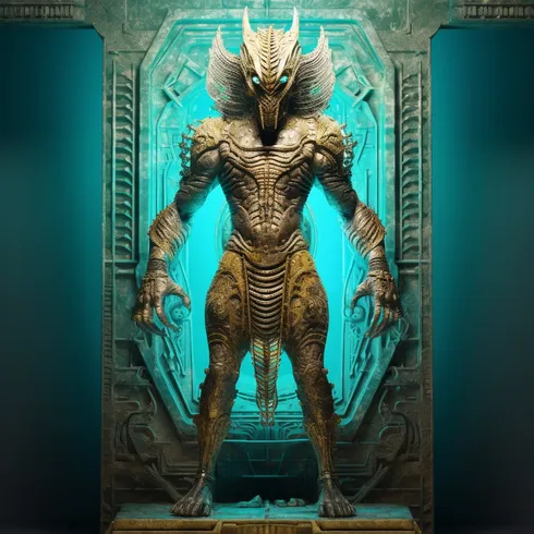 Picture of Collectible Egypt Alien #376