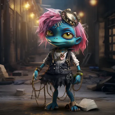 Picture of Collectible Monstre Punk #40