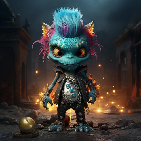 Picture of Collectible Monstre Punk #52