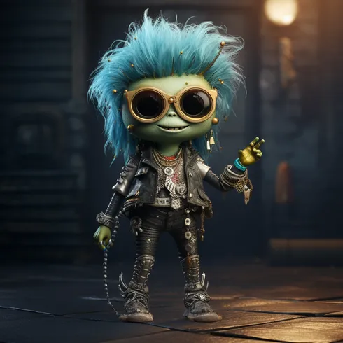 Picture of Collectible Monstre Punk #53