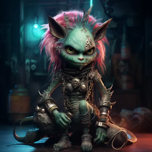 Picture of Collectible Monstre Punk #54
