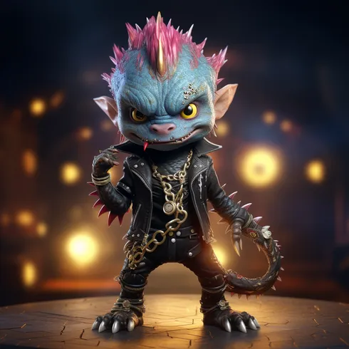 Picture of Collectible Monstre Punk #56